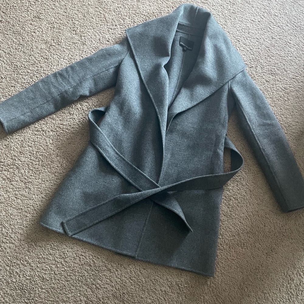 Banana Republic Double Faced Wool Wrap Coat